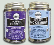 PVC primer and adhesive